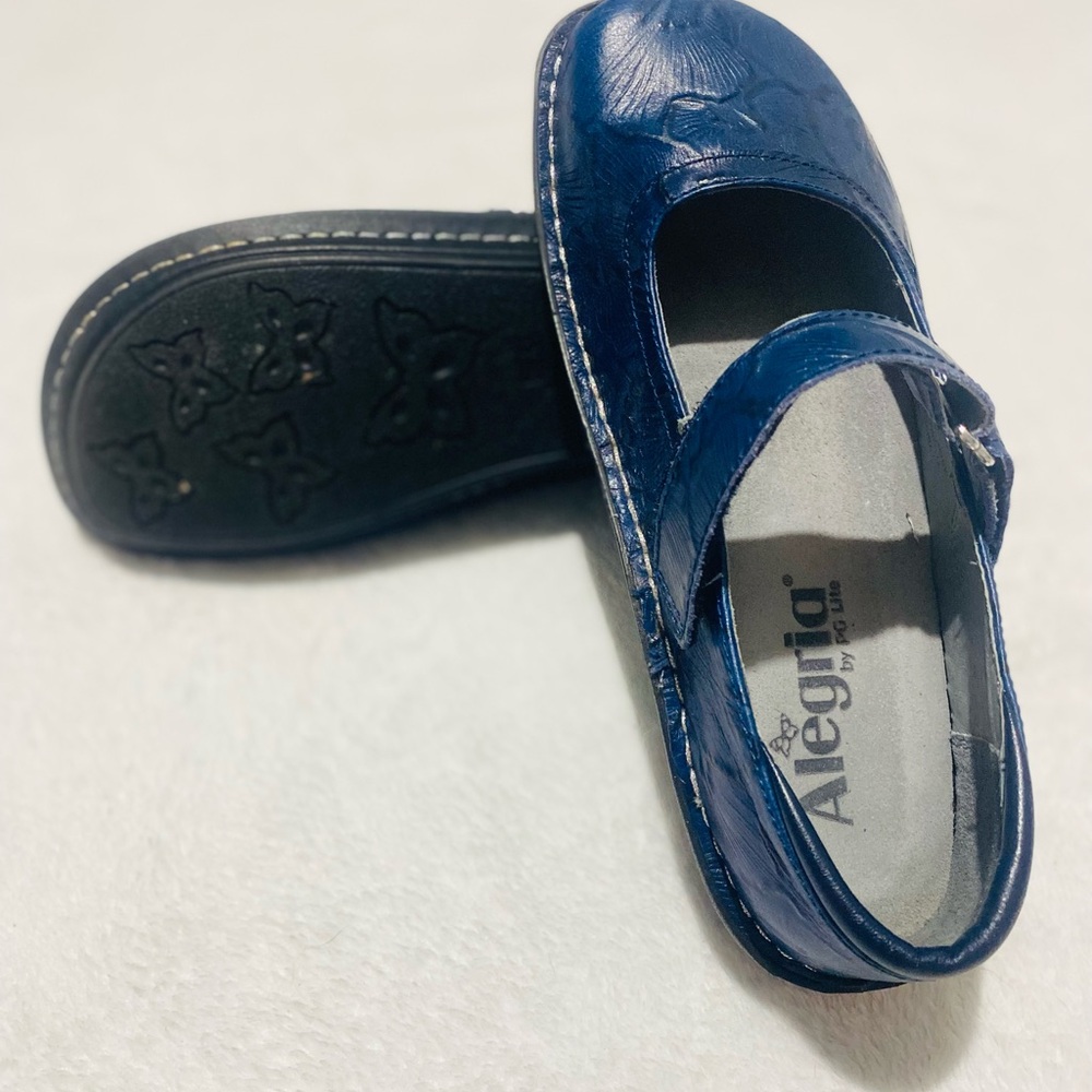 Alegria Navy Mary Jane Shoes style Bel-135 Belle